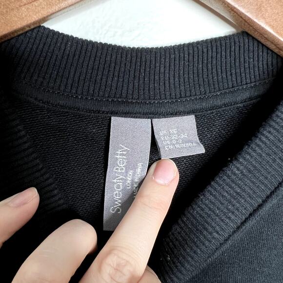 Sweaty Betty Black Revive Tee Dress - Picture 3 of 5